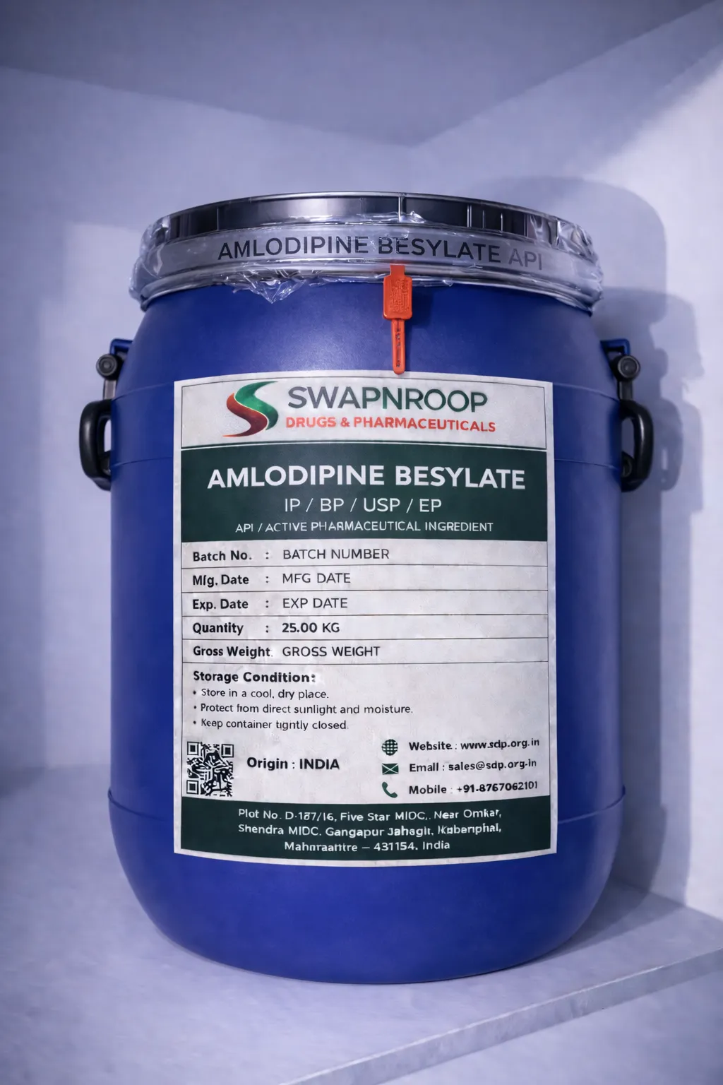 Amlodipine Besylate API